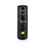 Масажна олія Plaisirs Secrets Vanilla (59 мл) з афродизіаками, їстівна, подарункове паковання