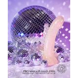 Дилдо с блестками Love To Love DILDOLLS - EXTRAVAGANZA, ультрамягкий