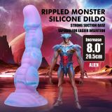 Фентезійний фалоімітатор - Power Monsters Alien, 20.5 см