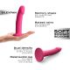 Фаллоимитатор Dorcel Real Pleasure S Magenta