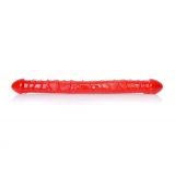 Двосторонній фалоімітатор - Flexible Double Dong Red