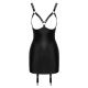 2001098 Zado Leather Dress Black