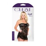 Міні сукня без бретелей і стрінги Fantasy Lingerie, XL/XXL