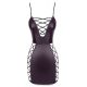 2718928 Cottelli Collection Dress Lacing Purple