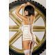 Lolitta Mystery dress LOL868531 - Очаровательное мини платье, L/XL, (белый)