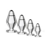 Металева анальна пробка Mystim Little John для електростимулятора, діаметр 4см