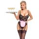 2471078 Cottelli Collection Maid Body Black