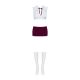 Obsessive Student 4 pcs costume S/M