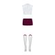Obsessive Student 4 pcs costume L/XL