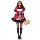 Костюм красной шапочки Leg Avenue Gothic Red Riding Hood M