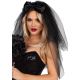 Фата нареченої Leg Avenue Tiered bridal veil O/S Black
