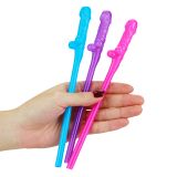 Трубочки - Original Willy Straws Colour, 9 шт. Трубочки - Original Willy Straws Colour, 9 шт.