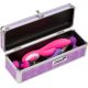 Кейс для зберігання секс-іграшок BMS Factory - The Toy Chest Lokable Vibrator Case Purple з кодовим