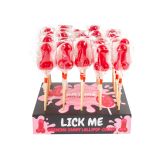 Льодяник - Cherry Candy Penis Lollipop With Spicy Warming Effect, 25 г