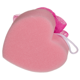 Губка для ванни Bath Sponge Heart, 12 см