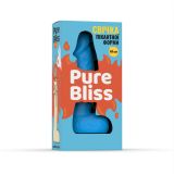Свічка член Pure Bliss 18 см Blue