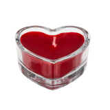 Свічка у склі Heart, 8 х 8 см