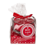 Свічка у склі Heart, 8 х 8 см