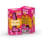 Ароматна свічка пікантної форми Pure Bliss Pink Sugar Pop (Жуйка) 18 см