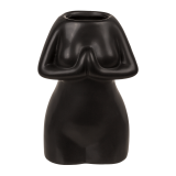 Керамічна ваза Women´s Body Black, 175 мл