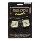 Неонові кубики Sex Dice Kamasutra, 2 шт.