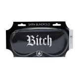 Маска на очі - Ouch! Satin Blindfold Bitch Black