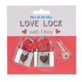 Металеві замочки з ключиком Love Lock, 4,7 см і 5 см