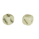 Неонові кубики Sex Dice Kamasutra, 2 шт.