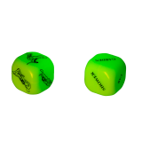 Неонові кубики Sex Dice Kamasutra, 2 шт.