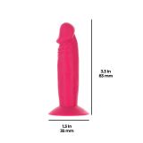 Набір фалоімітаторів ADDICTION Silly Willy 3.3” Silicone Dildo, 3 кольори, 12 шт