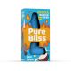 Свічка член Pure Bliss Coco Splash Blue, 15 см