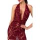 Платье Noir Handmade F385 Kink Royal cascade mini dress L