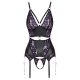 2633094 Cottelli Collection Basque With Purple Black