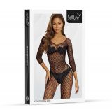 Бодістокінг - Bodystocking 2048, black - One Size