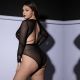 Боди JSY P61139 Black Plus Size