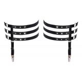 2461277 Cottelli Collection Suspender Garters Black