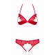 Комплект білизни - Obsessive 870-SEC-3 Set Red Комплект білизни - Obsessive 870-SEC-3 Set Red