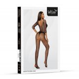 Бодістокінг - Bodystocking 2048, black - One Size