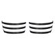 2461277 Cottelli Collection Suspender Garters Black