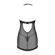 Пеньюар Obsessive Medilla chemise & thong XL/2XL
