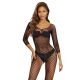 Бодістокінг - Bodystocking 2048, black - One Size