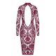 Платье Noir Handmade F384 Kink Royal midi dress L