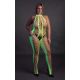 Бодістокінг - Ouch! Bodystocking With Halterneck Green, XL/4XL