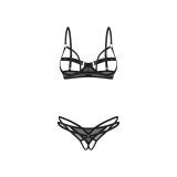 Комплект Obsessive Euridia 2-pcs crotchless set XS/S