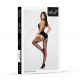 Бодістокінг - Bodystocking 2054, black - One Size