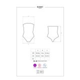 Еротичний костюм кролика Obsessive Bunny costume S/M black (м'ята упаковка!!!)