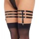 2461277 Cottelli Collection Suspender Garters Black