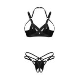 Комплект Obsessive Keira Lise 2-pcs crotchless set L/XL