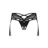 Трусики Obsessive Dominna crotchless thong 2XL/3XL