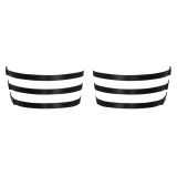2461277 Cottelli Collection Suspender Garters Black